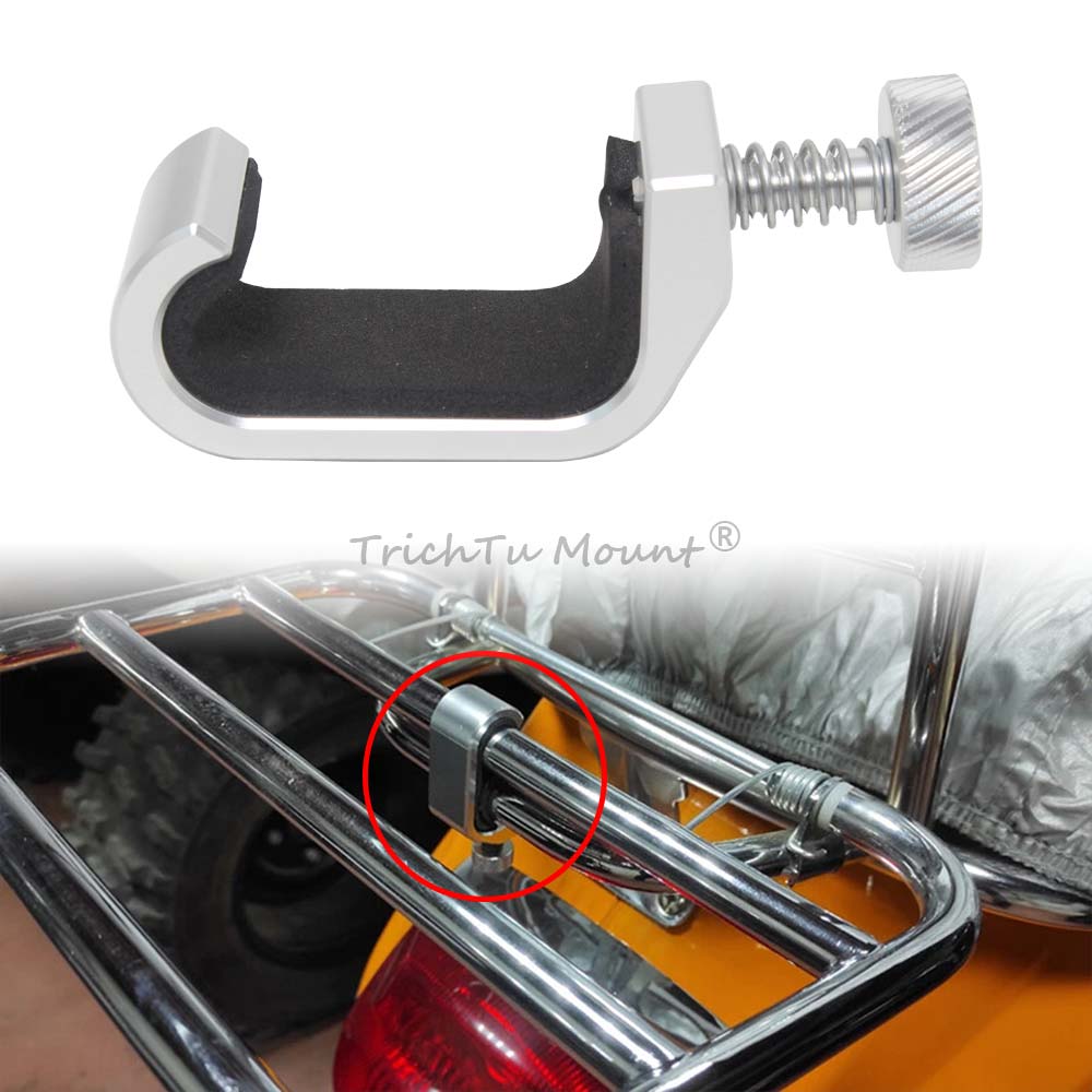 Motorcycle Gear Wall Mount - Rak Bagasi Motor Keranjang Tas Bingkai