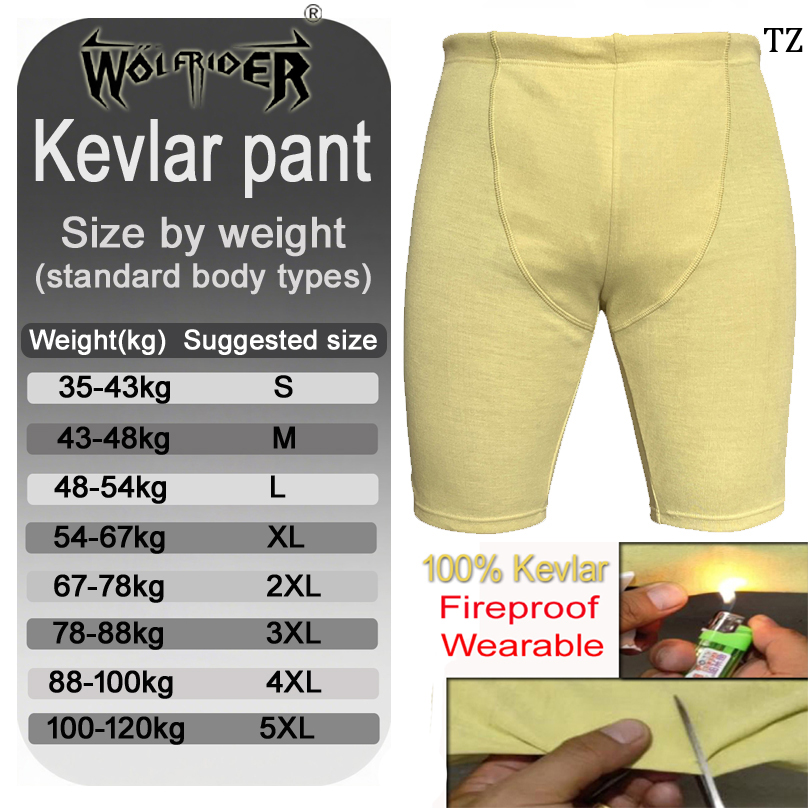 Motorcycle Gear Essentials - Celana Pendek Kevlar Sepeda Motor Serat