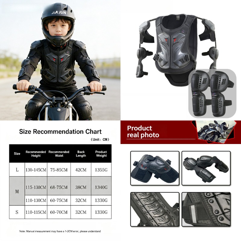 Motorcycle Gear Wall Mount - Rompi Pelindung Tubuh Sepeda Motor Anak