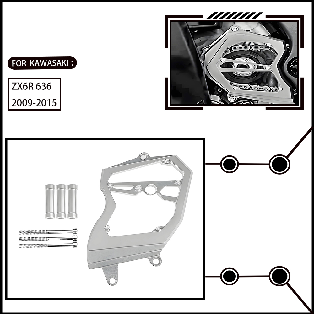 Cocok untuk Kawasaki ZX-6R 636 - Motorcycle Gear Essentials ulasan dan harga
