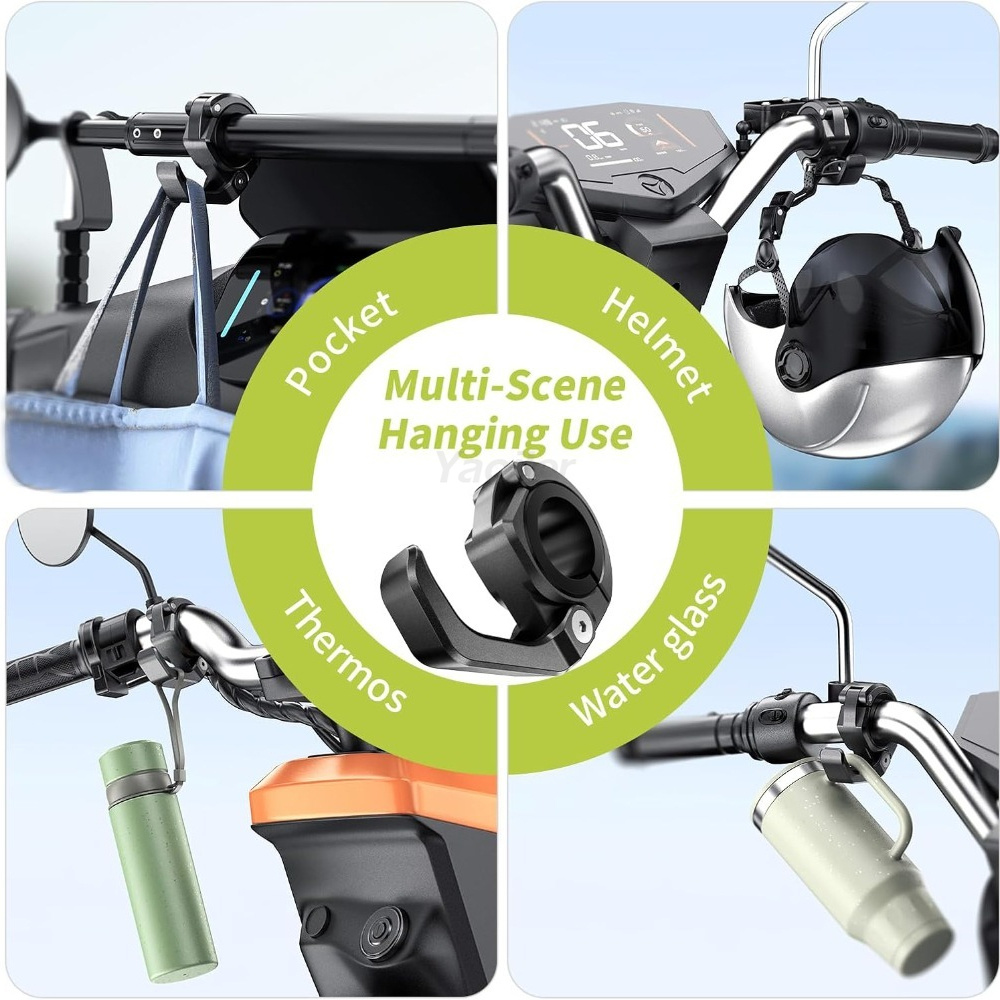 Kait Helm Sepeda Motor dari Al - Motorcycle Gear Wall Mount ulasan dan harga