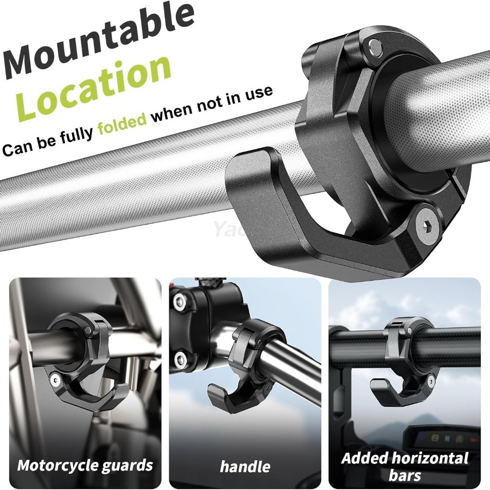 Kait Helm Sepeda Motor dari Al - Motorcycle Gear Wall Mount ulasan dan harga
