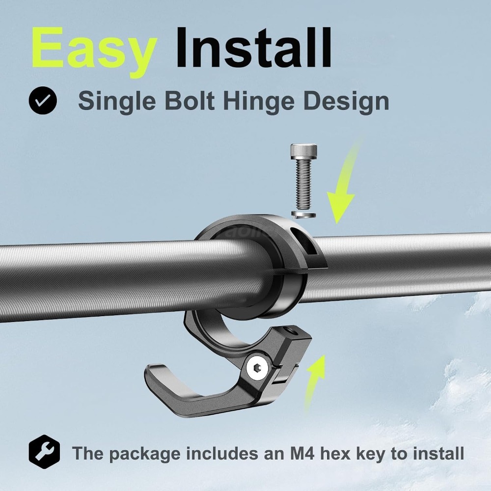 Kait Helm Sepeda Motor dari Al - Motorcycle Gear Wall Mount ulasan dan harga