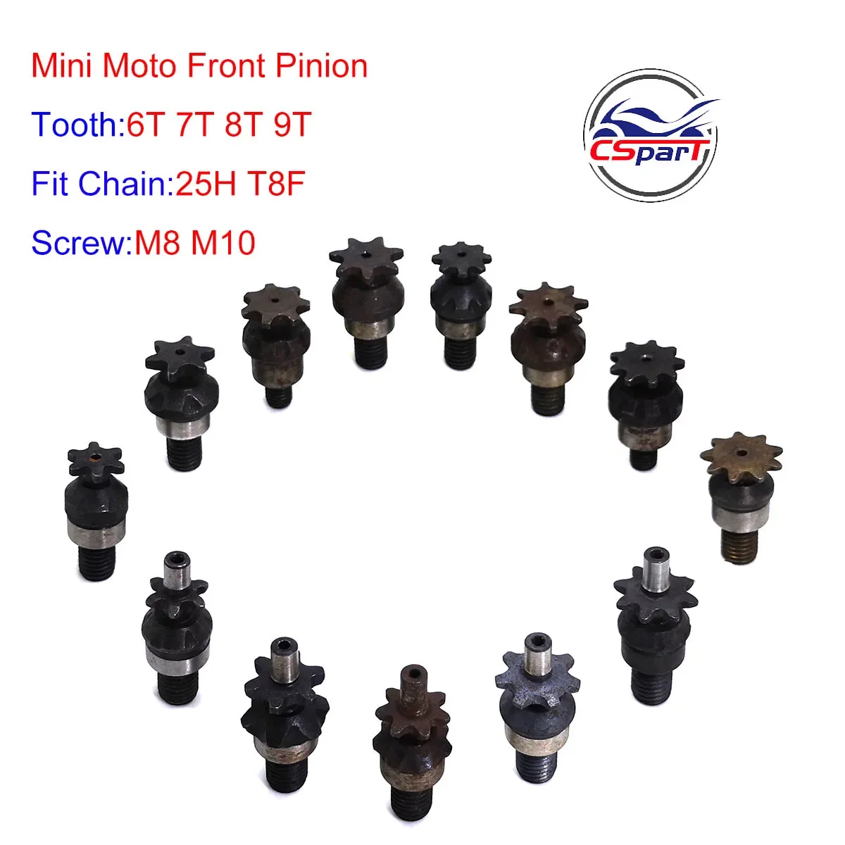 6T 7T 8T 9T 25H T8F M8 M10 Ran - Motorcycle Gear Rack ulasan dan harga