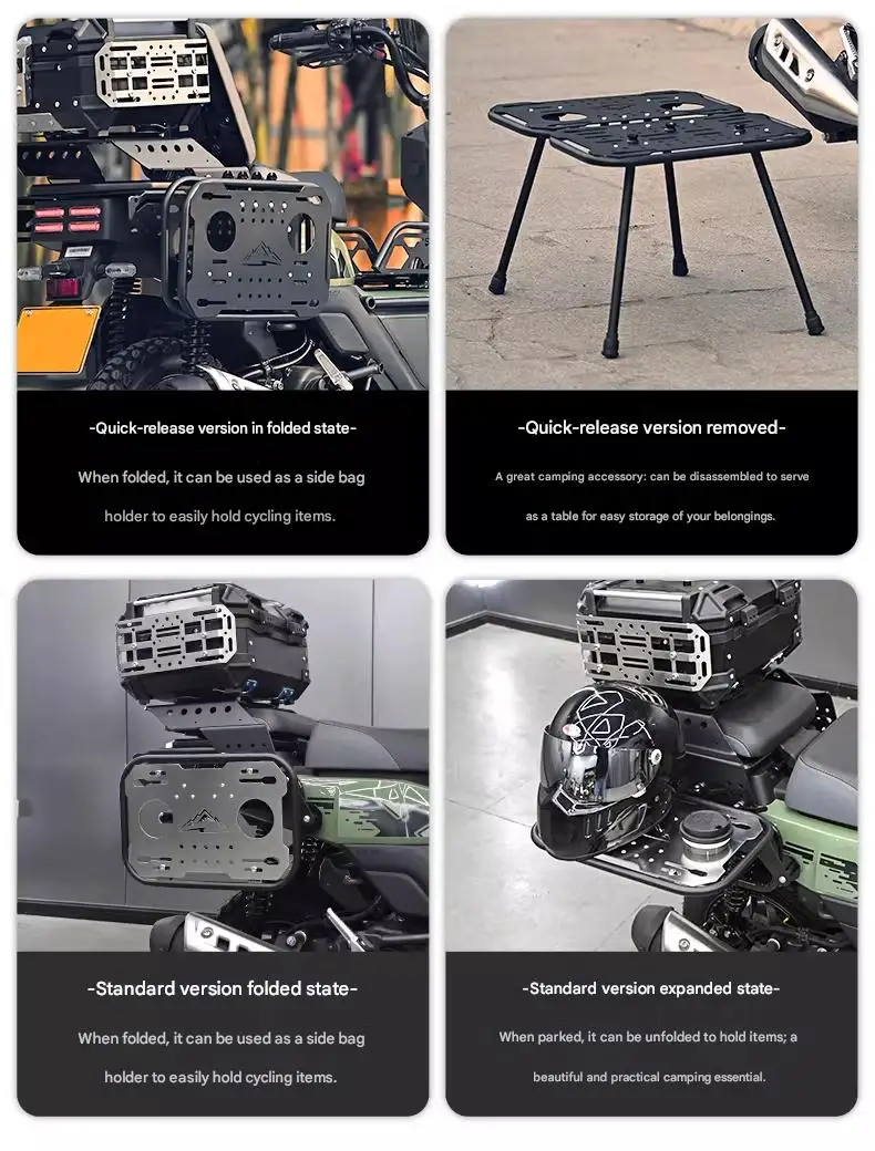 Rak Bagasi Belakang Lepas Pasa - Motorcycle Gear Rack ulasan dan harga